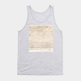 The Magna carta - digitally remastered high resolution version Tank Top